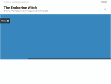 Tablet Screenshot of endocrine-witch.net